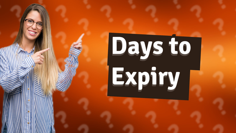 Days to Expiry