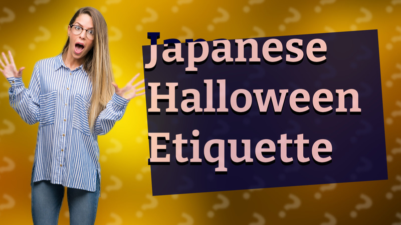 Japanese Halloween Etiquette