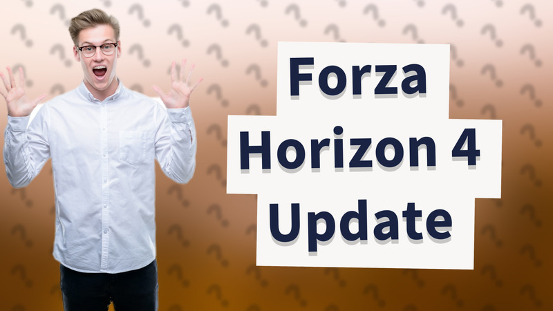 Forza Horizon 4 Update