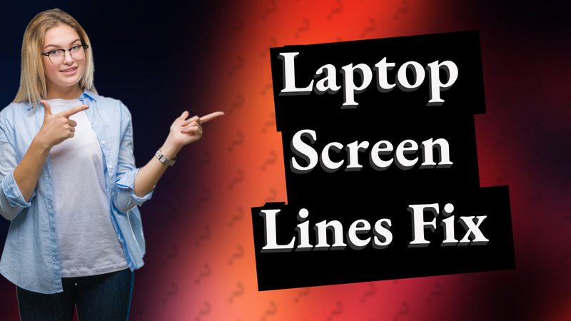 Laptop Screen Lines Fix