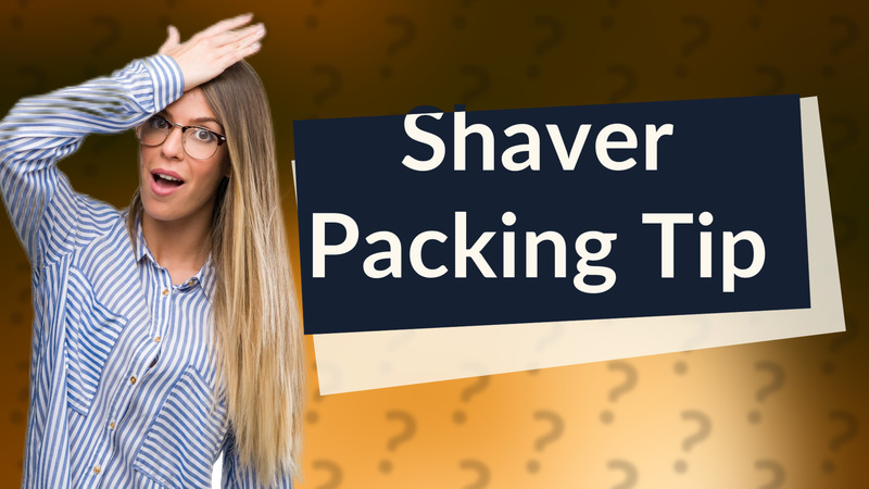 Shaver Packing Tip