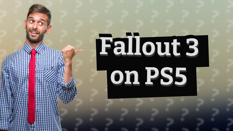 Fallout 3 on PS5