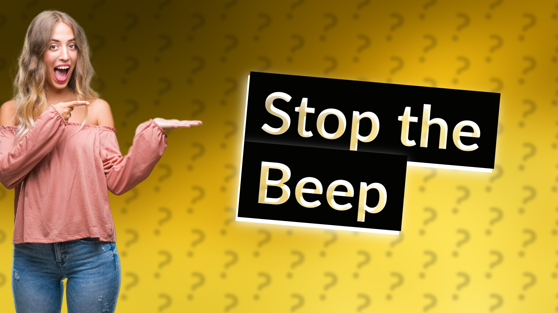 Stop the Beep