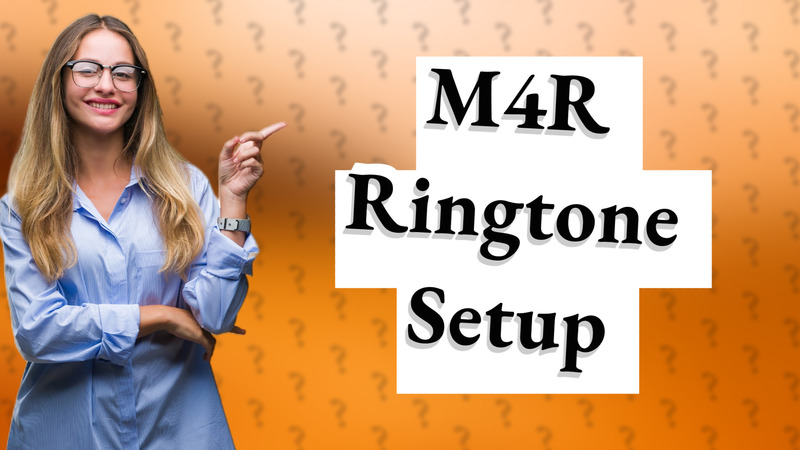 M4R Ringtone Setup