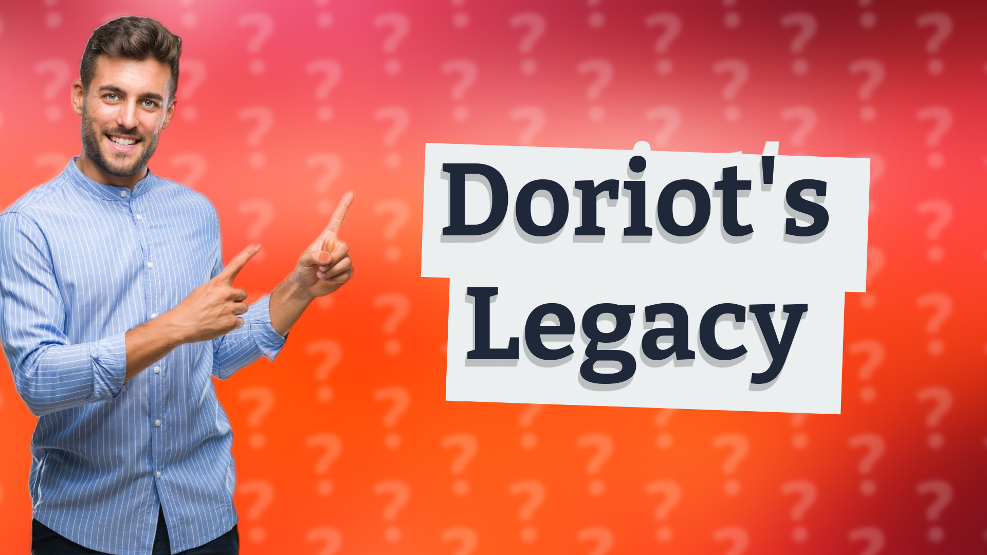 Doriot's Legacy