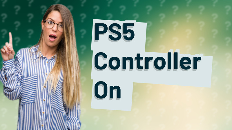 PS5 Controller On
