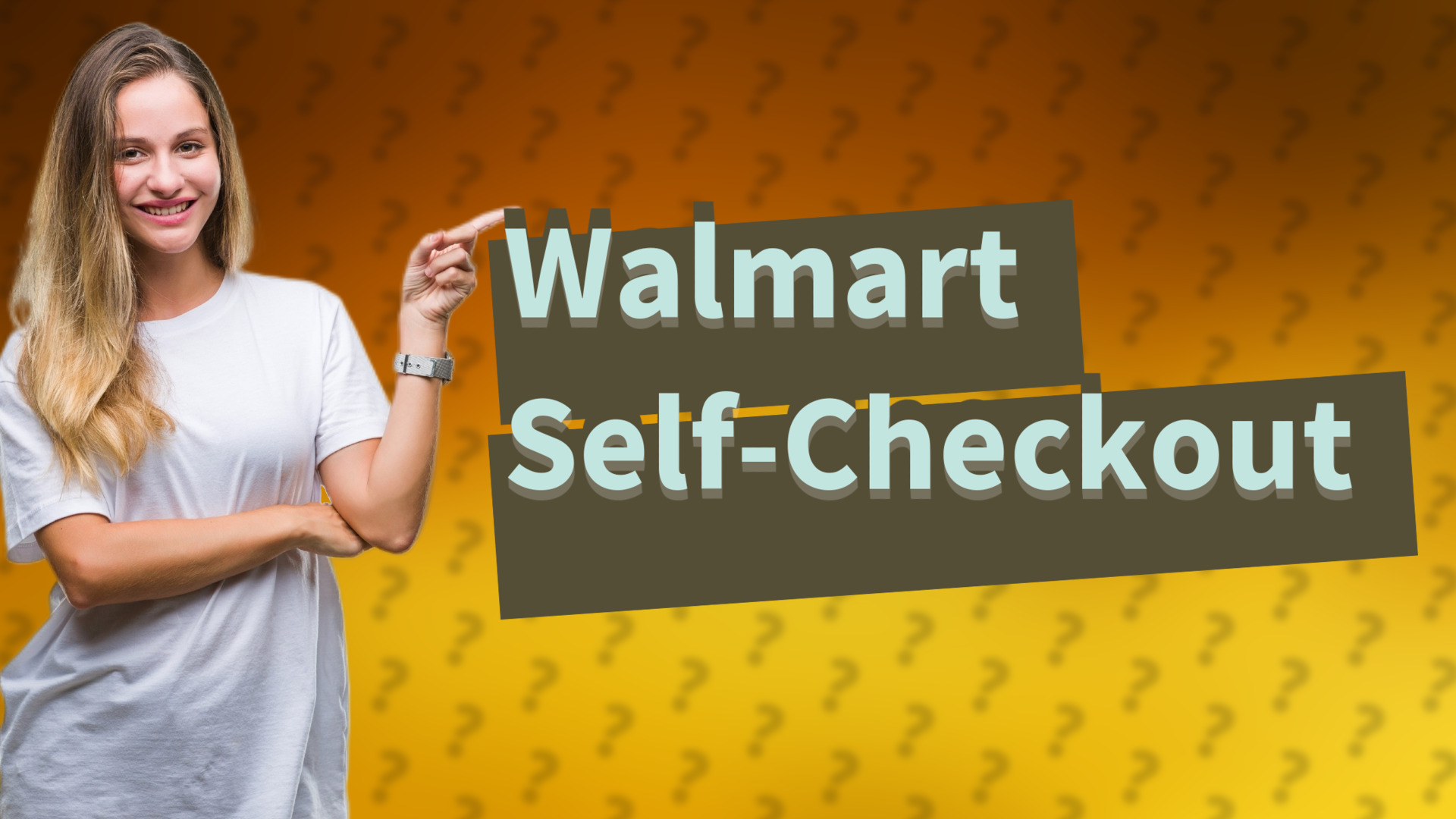 Walmart Self-Checkout