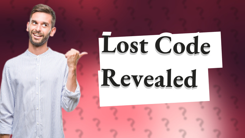 Lost Code Revealed