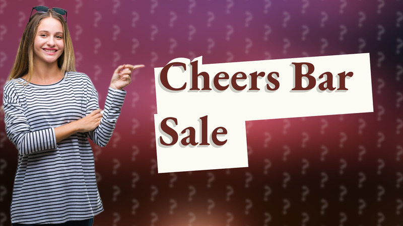 Cheers Bar Sale