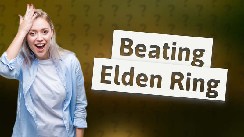 Beating Elden Ring
