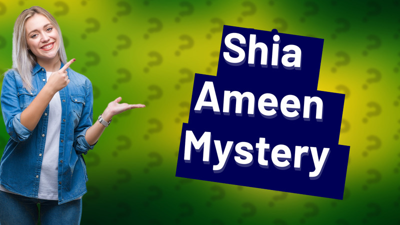 Shia Ameen Mystery