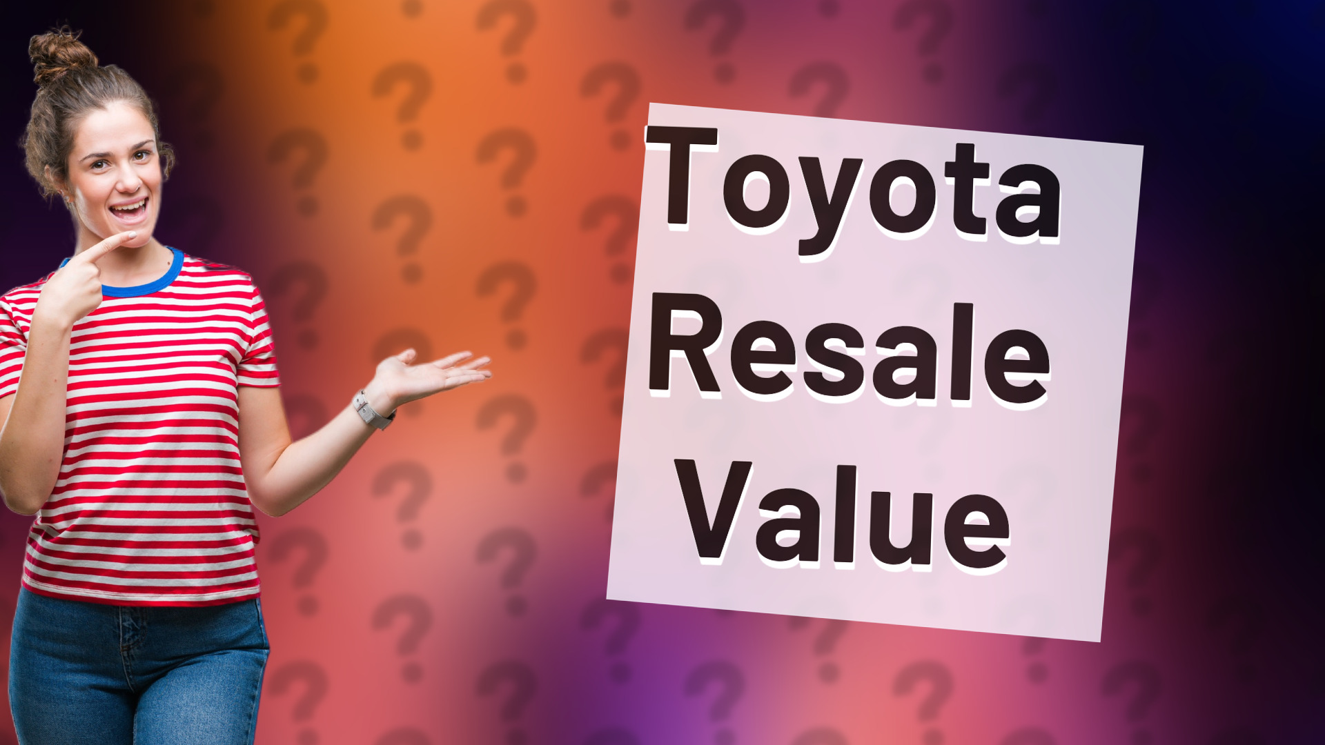Toyota Resale Value