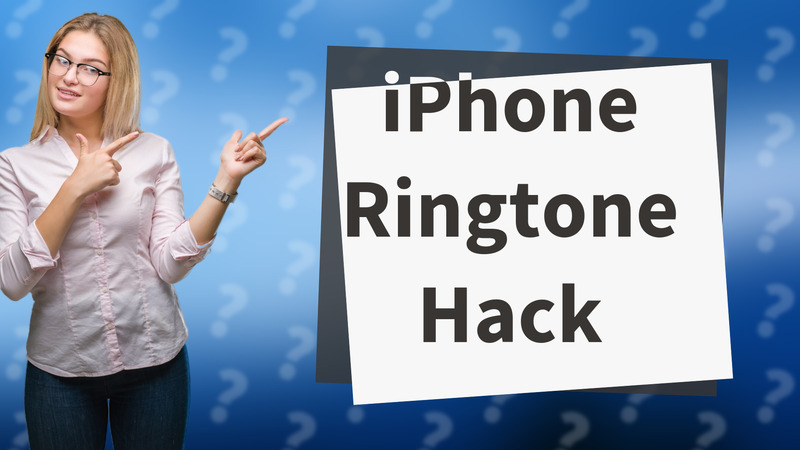 iPhone Ringtone Hack