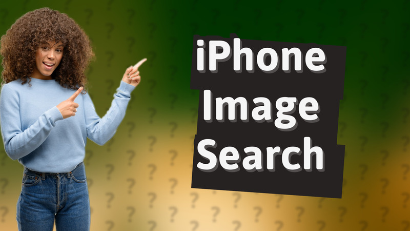iPhone Image Search