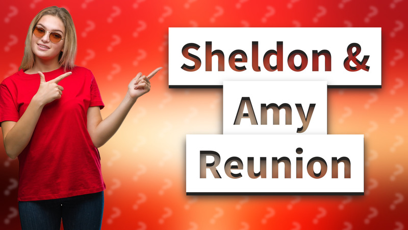 Sheldon & Amy Reunion