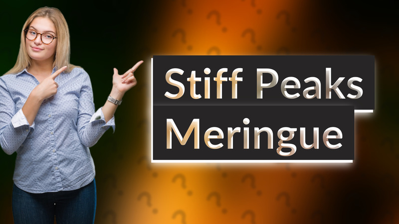 Stiff Peaks Meringue