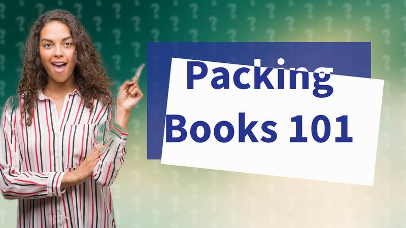 Packing Books 101