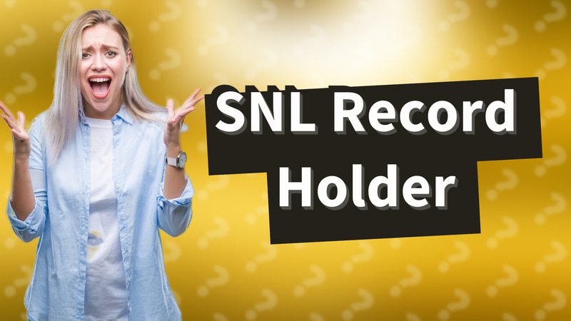 SNL Record Holder