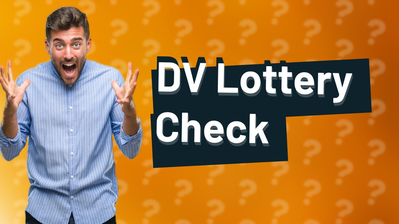 DV Lottery Check