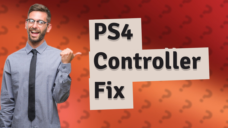 PS4 Controller Fix