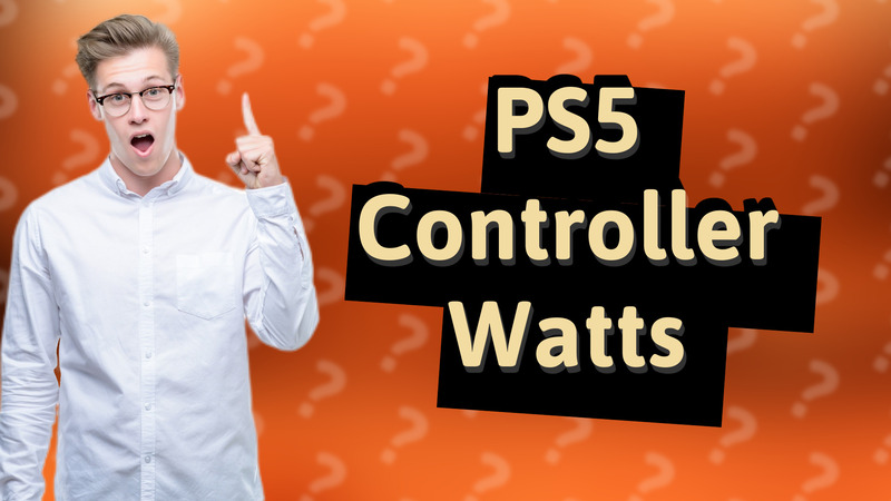 PS5 Controller Watts