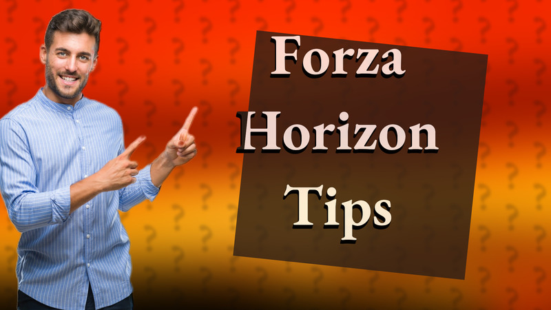 Forza Horizon Tips