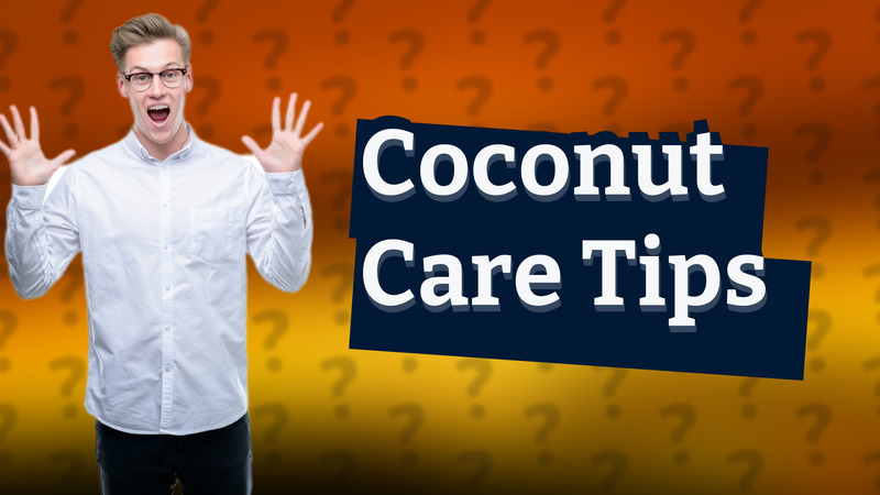 Coconut Care Tips