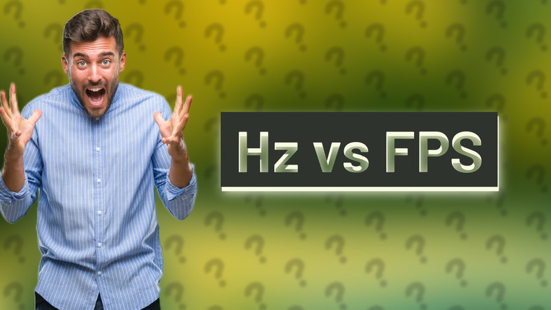 Hz vs FPS