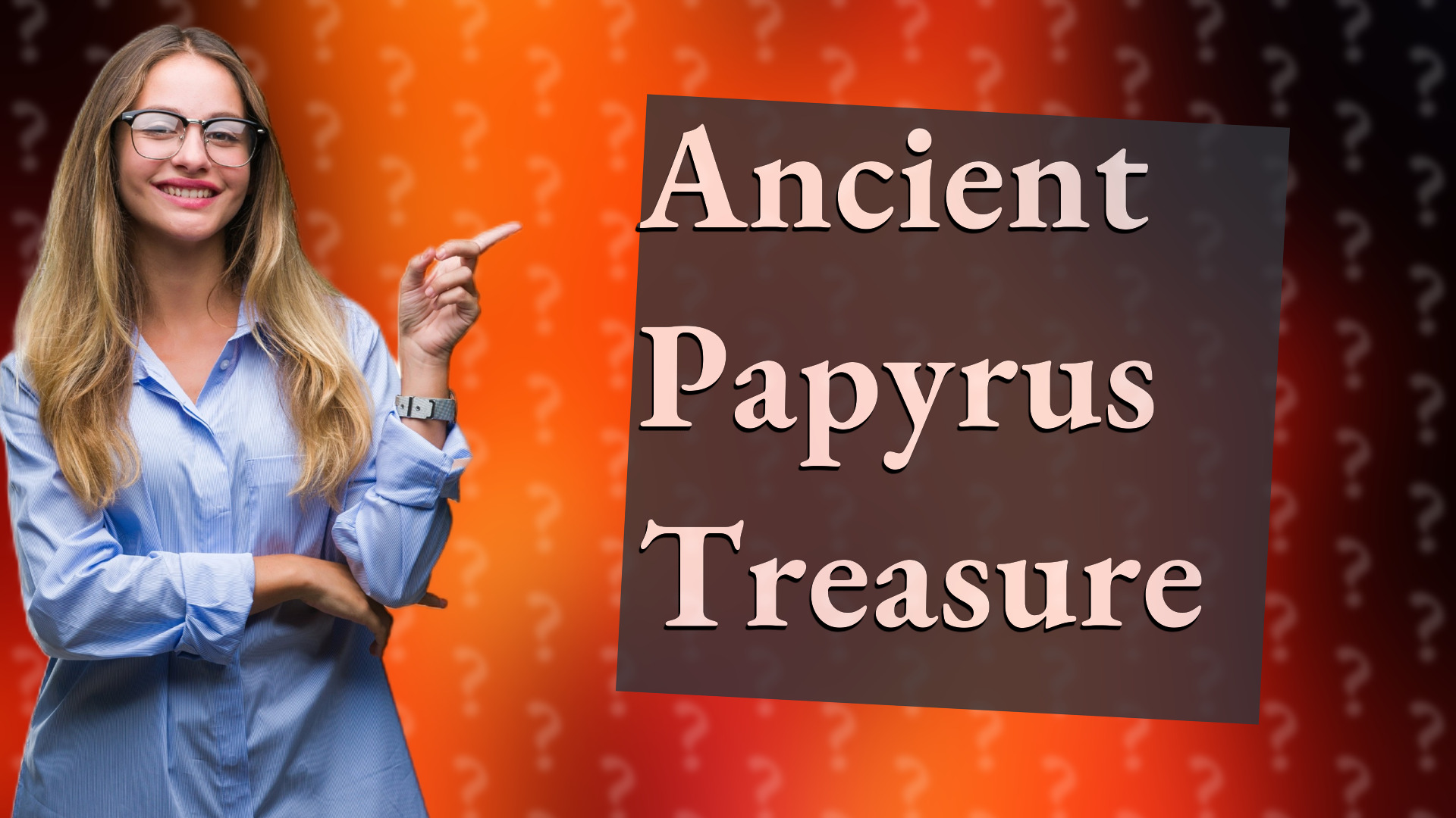 Ancient Papyrus Treasure