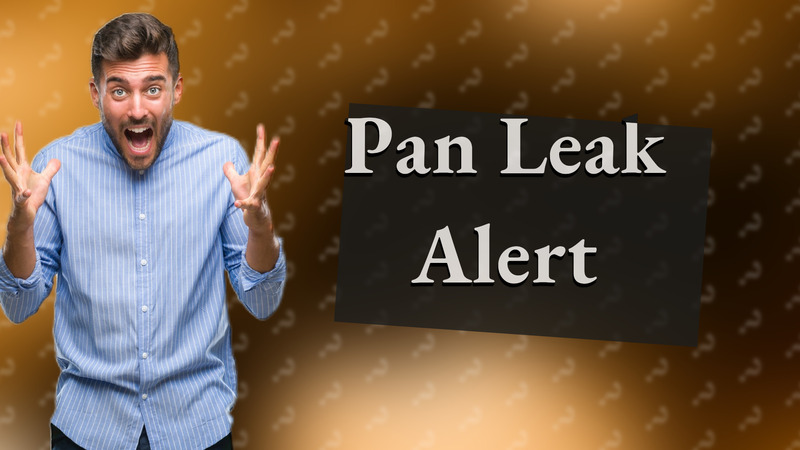 Pan Leak Alert