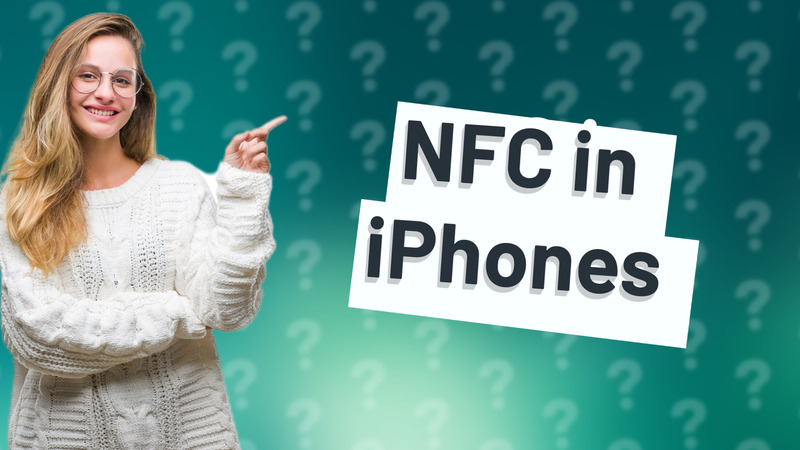 NFC in iPhones