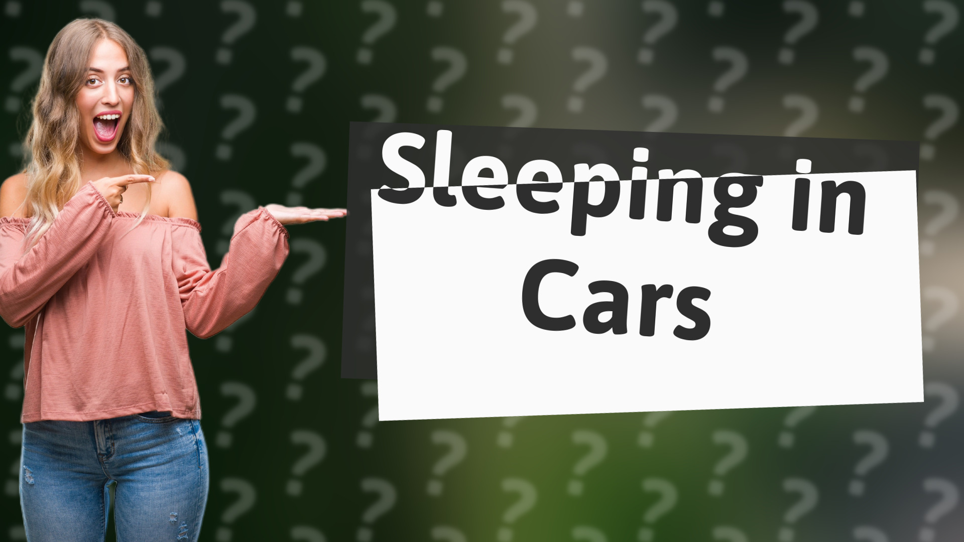 Sleeping in Cars