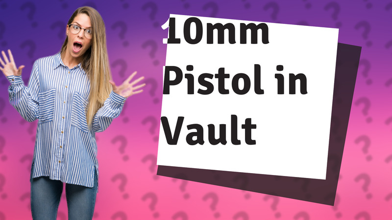 10mm Pistol in Vault