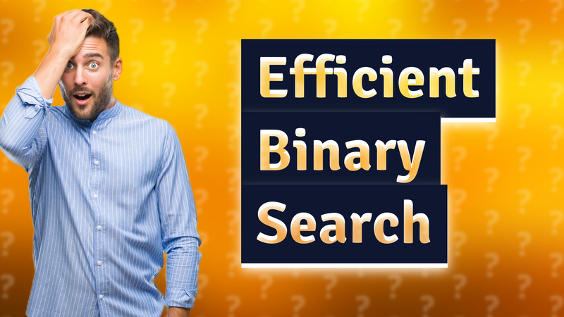 Efficient Binary Search