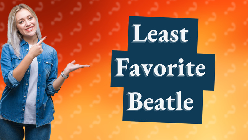 Least Favorite Beatle