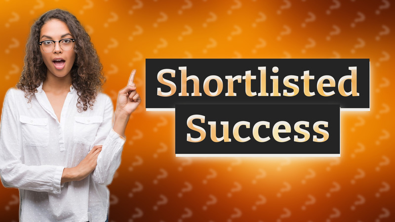 Shortlisted Success