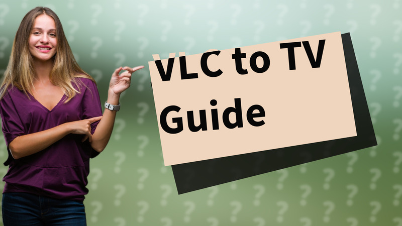 VLC to TV Guide