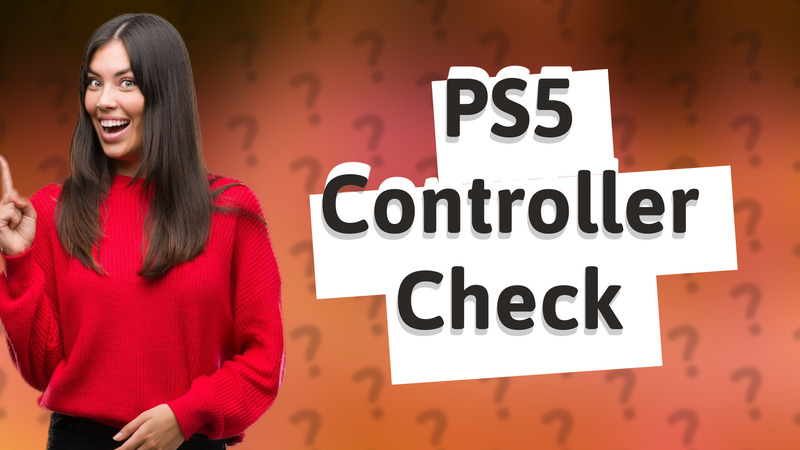PS5 Controller Check