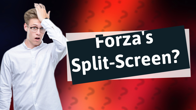 Forza's Split-Screen?