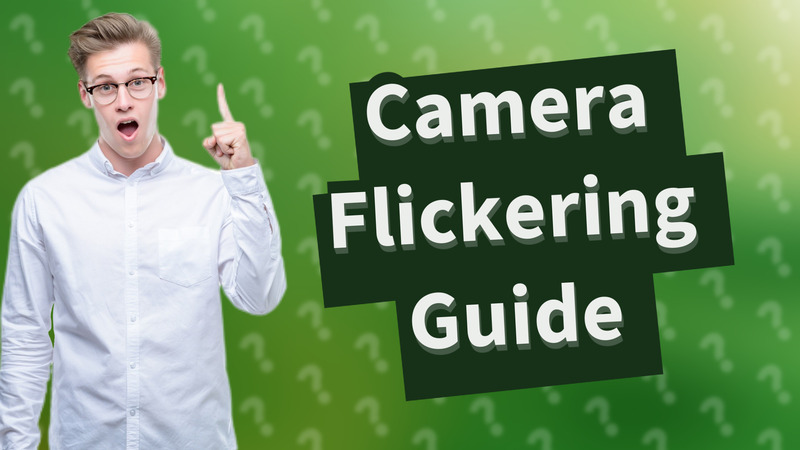 Camera Flickering Guide