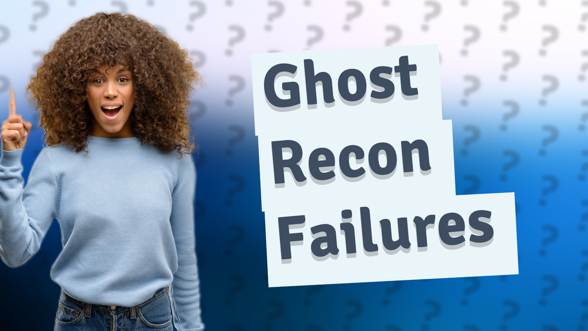 Ghost Recon Failures