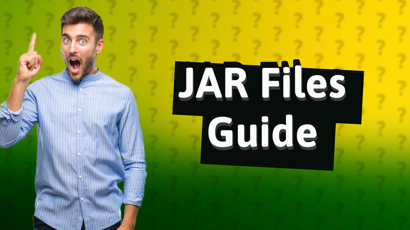 JAR Files Guide