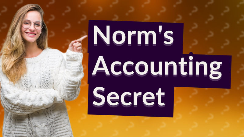 Norm's Accounting Secret