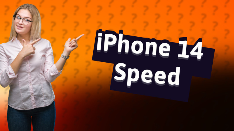 iPhone 14 Speed