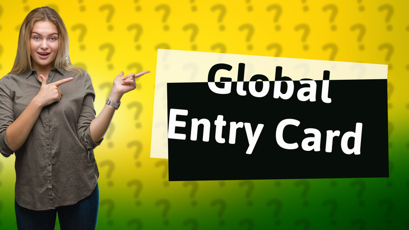 Global Entry Card