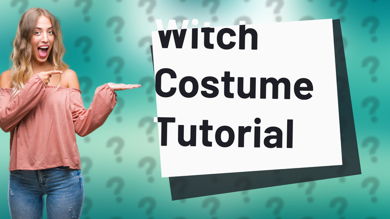 Witch Costume Tutorial