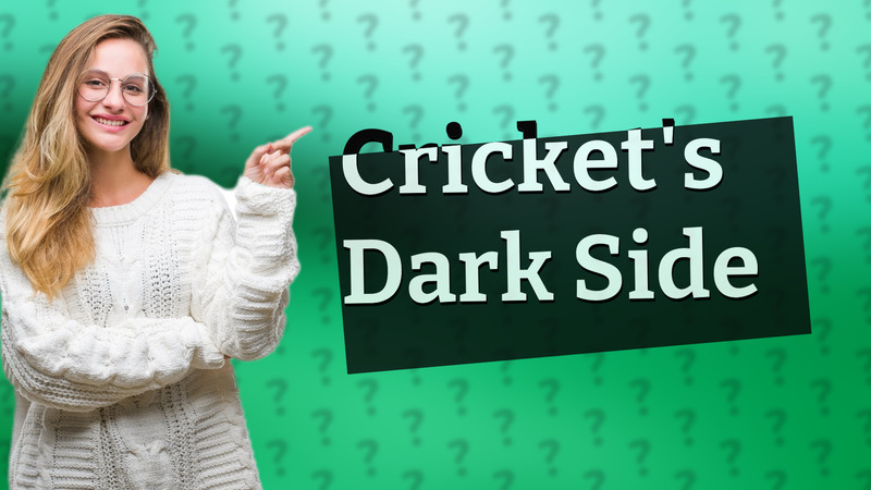 Cricket's Dark Side