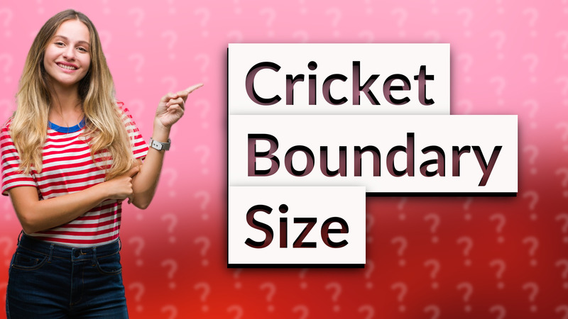 Cricket Boundary Size