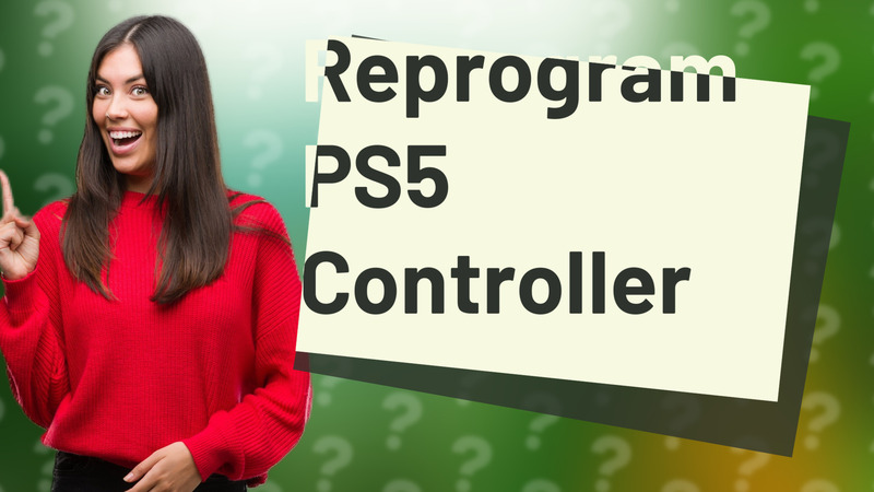 Reprogram PS5 Controller