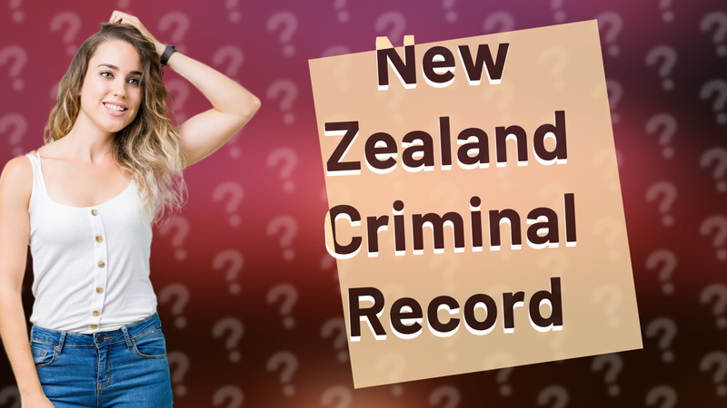New Zealand Criminal Record